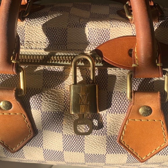 Authentic Speedy 25 Damier Azur - Picture 8 of 17